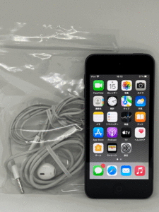 【新品バッテリー交換済み シリーズ最終モデル】 Apple iPod touch 第7世代 32GB スペースグレイ 中古品 ② 【完動品 1円スタート】