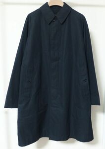 ANATOMICA アナトミカ SINGLE RAGLAN COAT シングル ラグラン コート 40 紺 Ventile ベンタイル
