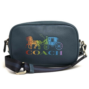 COACH コーチ ショルダーバッグ 78131 Jes Convertible Belt Bag With Rainbow Horse and Carriage レインボー ホース アンド キャリッジ