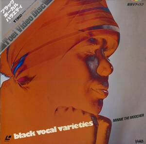 B00175295/LD/V.A.「Black Vocal Varieties / Minnie The Moocher」