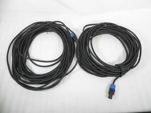 [R542]Classic Pro High Grade Professional Cable 約20m×2本 マイクケーブル 業務用