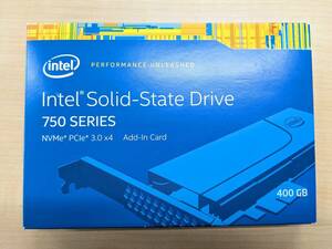Intel　400GB MLC SSD PCI-E 3.0 750　　SSDPEDMW400G4X1