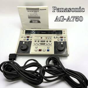 美品 希少 Panasonic パナソニック AG-A750 業務用VHS エディションコントローラー