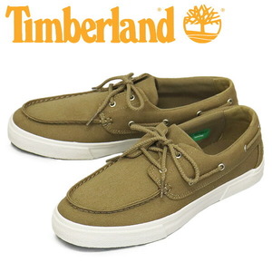 Timberland (ティンバーランド) A5U4S UNION WHARF 2.0 EK+ 2EYEBOAT ユニオンワーフ ボートシューズ Beige TB396 US8.5-約26.5cm