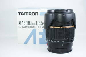 TAMRON AF 18-200mm F3.5-6.3 XR LD ASPHERICAL Di Ⅱ MACRO (A14) SONY/MINOLTA用 #403