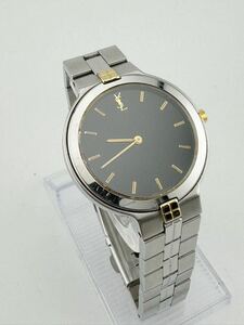 Yves Saint Laurent イブ サンローラン QUARTZ クォーツ 9620-H13821Y メンズ 腕時計【k3452】