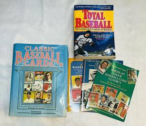 ●Classic baseball cards The golden years 1886-1956 TOTAL BASEBALL 洋書などまとめ売り 検)野球 アンティーク コレクション カード 本