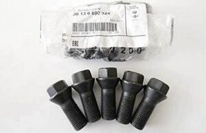 BMW純正 ホイール ボルト 5本セット M14X1.25 品番36136890324 安心の純正部品　F40F44G20G21G30G31 F20F30F31F39F46F46F48G01G02G11G07