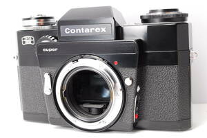 〓全く出回っていない希少なブラック〓コンタレックス ZEISS IKON Contarex Super BLACK PAINT