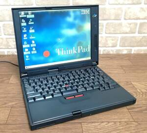 ＜516H80＞ThinkPad 560 TYPE-2640-20J（Pentium-133MHz/40MB/2GB/12.1型/Windows95）