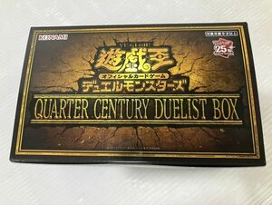 HS189-240427-073【未開封】KONAMI 遊戯王 デュエルモンスターズ QUARTER CENYURY DUELIST BOX 25th オフィシャルカードゲーム