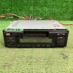 AV12-216 激安 カーステレオ TOYOTA TST-5170 08600-00710 122001-02100131 カセット 確認用配線使用 簡易動作確認済み 中古現状品