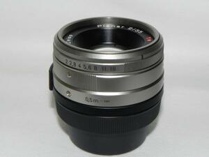 **中古良品　CONTAX Carl Zeiss 35mm/F 2 レンス゛(G)*