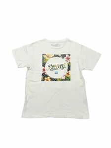 BILLABONG ビラボン ボタニカルパターン コットンプリントTシャツ sizeL【1153】