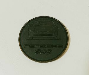 【希少】① PORSCHE ポルシェ 記念 メダル 非売品 ノベルティ コレクション 旧車 シリーズ コイン アンティーク K0507