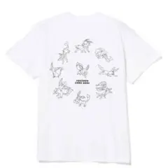 BEAMS 長場雄 NAGABA YU × ポケモン イーブイバトルTシャツ