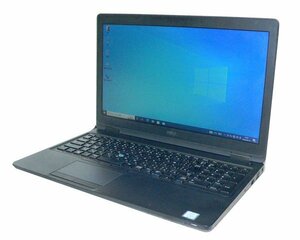 【JUNK】Windows10 Pro 64bit DELL Latitude 5580 Core i3-7100U 2.4GHz メモリ 4GB HDD 500GB (SATA) 光学ドライブなし 15.6インチ ACアダ