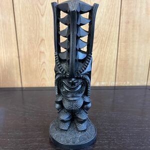 A2-127 cocojoes TIKI ココジョー ハワイ 木製 オブジェ 置 物彫刻 