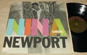 期間限定値下●トップコンディション極上美盤Mono完オリ完品Nina Simone / At Newport●Janis Joplinネタ！名演名唱満載ライヴ