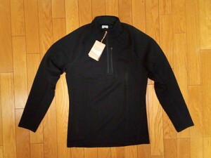 未使用品 フーディニ ミッドレイヤー HOUDINI Mono Air Pullover ブラック サイズS