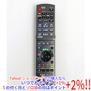【中古】Panasonic BD/DVDレコーダー用リモコン N2QAYB000472 [管理:1150020220]