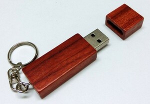 木製 スティック型USBメモリー (16GB)