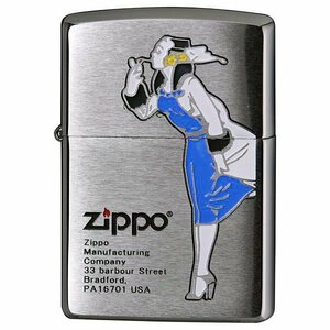 ZIPPO WINDY DESIGN ウィンディー ガール ブルー ジッポー オイルライター 200-WINDYBL