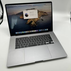 【1円スタート】Apple MacBook Pro 16,1 2019 16インチ スペースグレイ SSD 1TB Radeon Pro 5500M Core i9 32GB Touch Bar Retina 