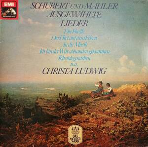 輸入LP盤 クリスタ・ルートヴィッヒ/ド・ペイエ/パーソンズ/ムーア　Schubert 「楽に寄す」～Mahler 「私はこの世に見捨てられ」