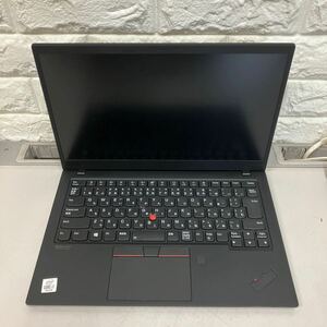 J118 Lenovo ThinkPad X1carbon Core i7第10世代　メモリ不明　BIOSロック