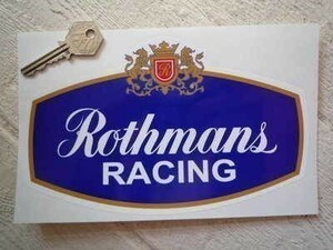 ◆送料無料◆ 海外 ロスマンズ レーシング Rothmans Racing 250mm ステッカー