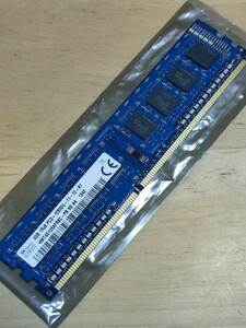 ●SK hynix 4GB 1枚●1.5V●PC3-12800U-11-12-A1●DDR3-1600●1Rx8●240pin DIMM●HMT451U6AFR8C-PB N0 AA 1342●