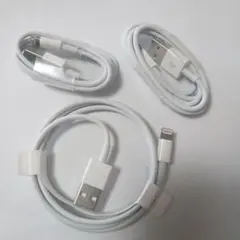 【Apple純正】ライトニングケーブル　iPhone iPad充電器Ⅱ