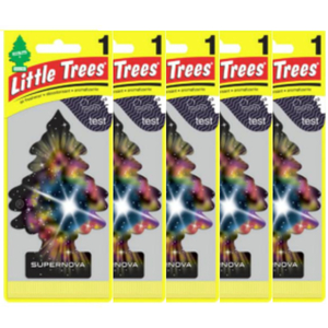 Little Trees リトルツリー エアーリフレッシュナー Super Nova スーパーノヴァ USDM 5枚セット