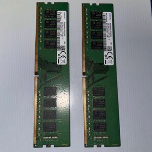 デスクトップPC用メモリ　16GB×2本　32GB DDR4