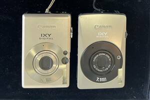 １円スタート　Canon デジカメ　IXY DIGITAL 90/60 ２台まとめ