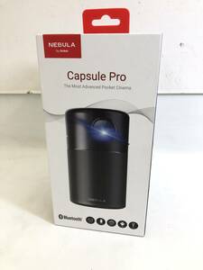 SH240410-02T/ 1円スタート NEBULA by Anker Capsule Pro モバイルプロジェクター D4111N12 コンパクトプロジェクター Bluetooth