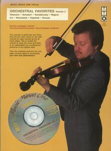 ヴァイオリンのカラオケ: Orchestral Favorites Vol.3、CDとソロパート譜のセット Music Minus One【送料無料】