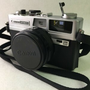Canon Datematic キヤノン デートマチック 40mm F2.8 レンジファインダー フィルムカメラ ヴィンテージ ストラップ付 現状品 ／ 01-00037