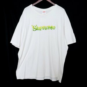 SUPREME 21AW Shrek Tee XXLサイズ ホワイト シュプリーム シュレック Tシャツ 半袖カットソー