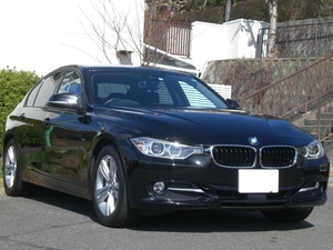 ■超貴重！平成27年9月 Black BMW 320d スポーツ 上級グレード ディーゼルターボ レーダークルーズ 実走行 94800キロ 禁煙車 車検付き！