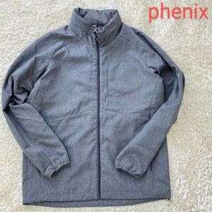 【美品★】Мサイズ PHENIX ウインドブレーカー ナイロンジャケット/グレー◆定価税抜12,000円/Sterling Wind Jacket☆フェニックス (3)