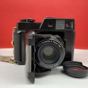 □ FUJICA GS645 Professional 中判カメラ フィルムカメラ EBC FUJINON S 75mm F3.4 露出計OK 現状品 フジカ 富士フイルム