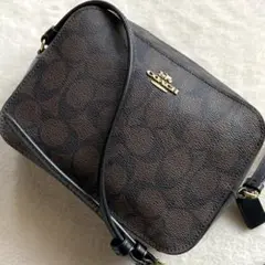 【ほぼ未使用】COACH カメラバッグ シグネチャー 91677