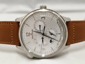 【時計王】 ジャガールクルト 新品未使用品 Q4128420 マスターコントロール ジオグラフィーク 40mm JAEGER-LECOULTRE SS AT 税別 送料無料