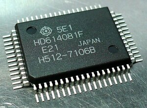 日立 HD614081F (CMOS 4bit CPU・MPU) [C]