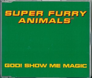  SUPER FURRY ANIMALS / スーパー・ファーリー・アニマルズ / GOD! SHOW ME MAGIC /UK盤/中古CDS!!68241