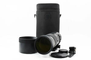 ケース付 ★極上美品★ SIGMA シグマ 150-600mm F5-6.3 DG OS HSM Contemporary Canon キヤノン 超望遠ズームレンズ フルサイズ対応 (3922)