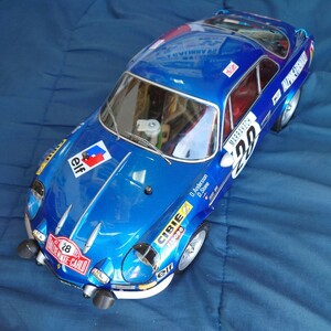 蔵出し　希少 当時物　タミヤ　M02シャーシ　アルピーヌA110　ALPINE A110 ITEM.58168 未走行　プロポ2個付き