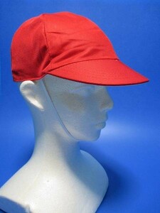 新品★赤白帽・紅白帽・体育帽◆メッシュタイプ★あごひもゴム付★q